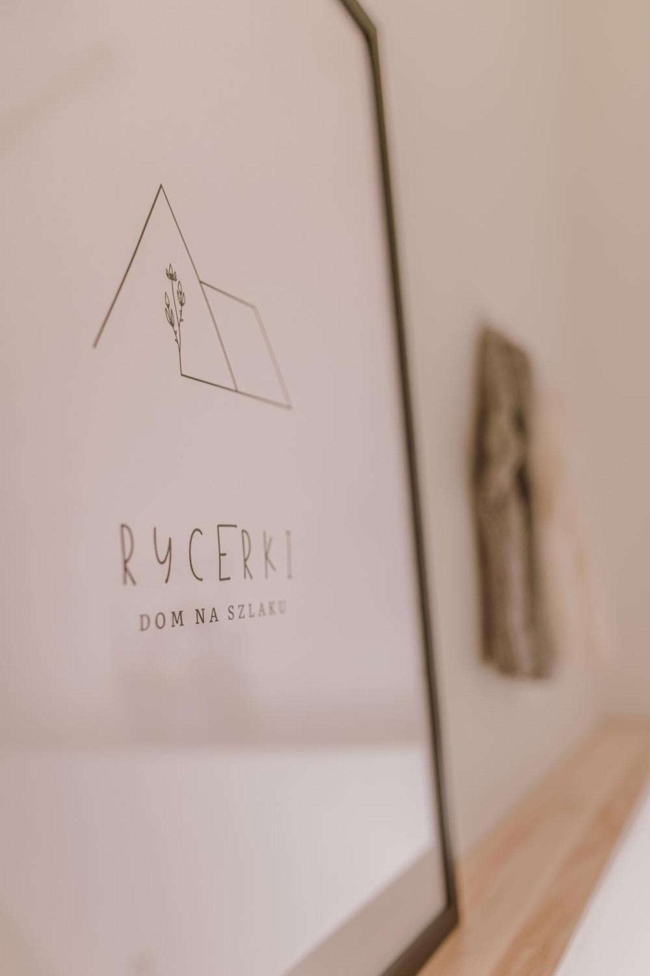 ライツァ Rycerki Dom Na Szlakuヴィラ エクステリア 写真